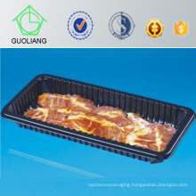 Meat Poultry Industry Use Absorbent Plastic Container for Food with Compartments